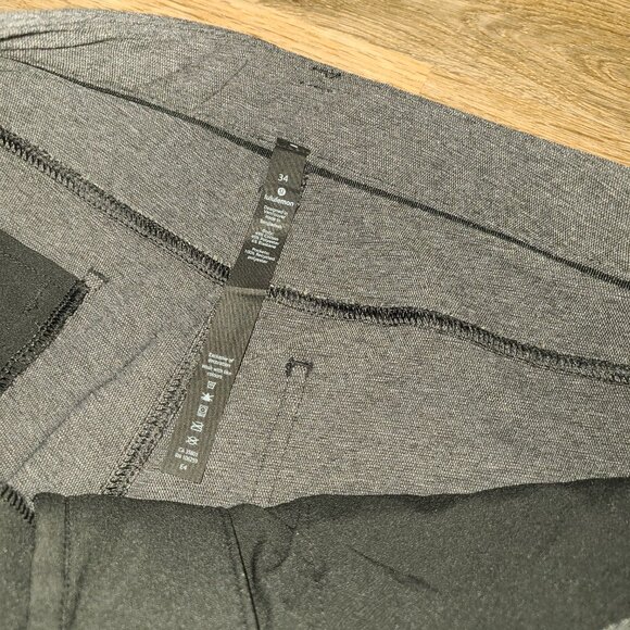 Lululemon men 34 x 33 ABC Pants Slim Tech Canvas 33" inseam Heathered Gray - Picture 3 of 7